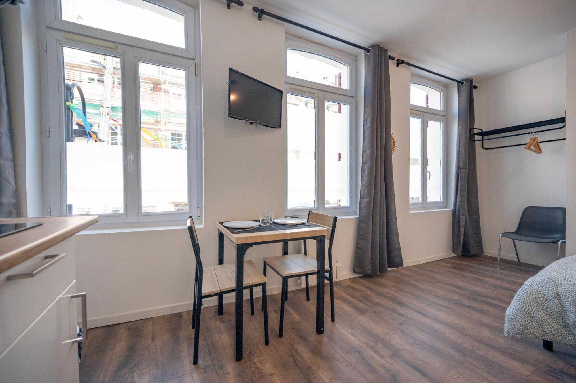 Studio 2 Personnes Abbeville Exterior foto